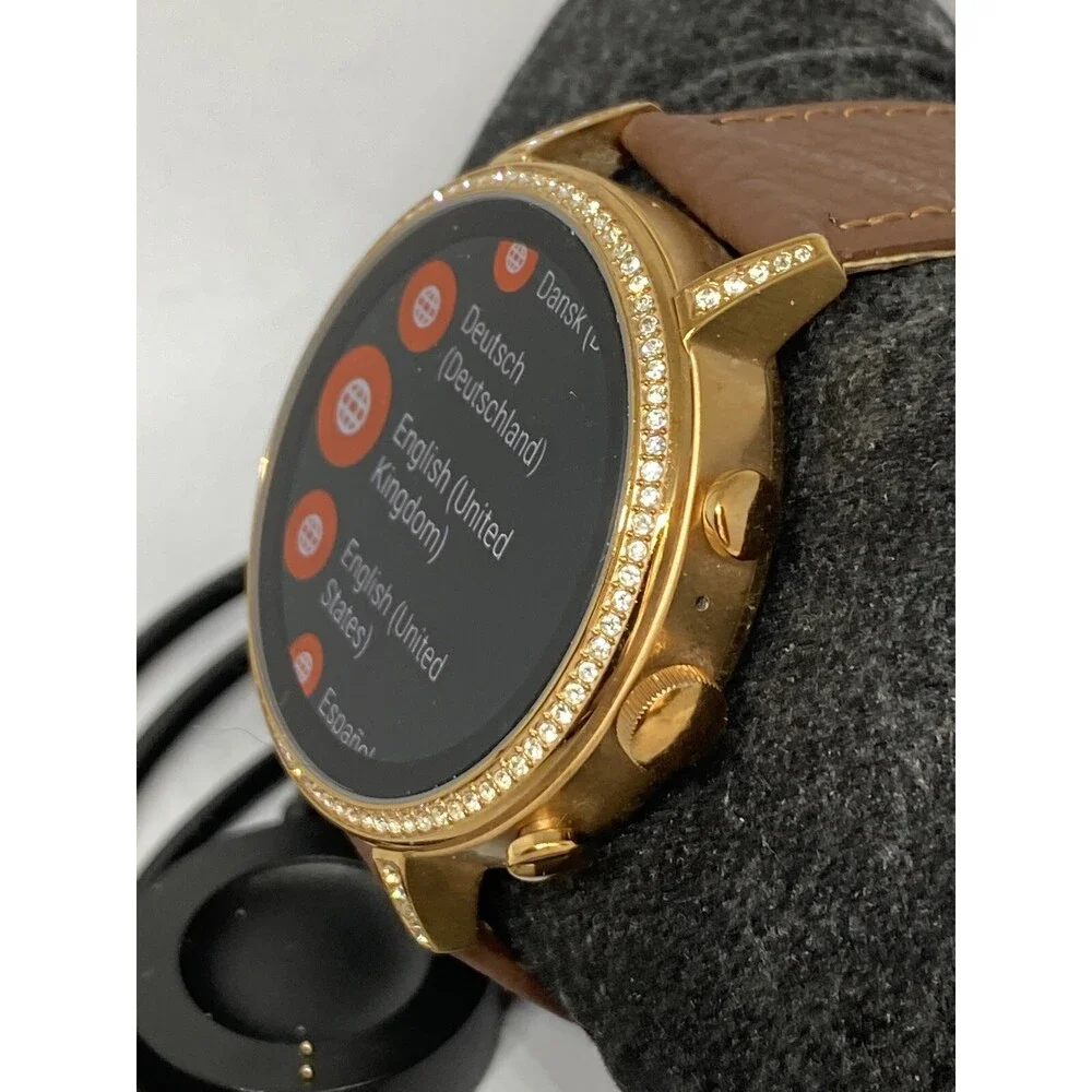 Fossil Gen 4 Authentic Digital Dial Smart Watch Custom Band FTW6011 LT429